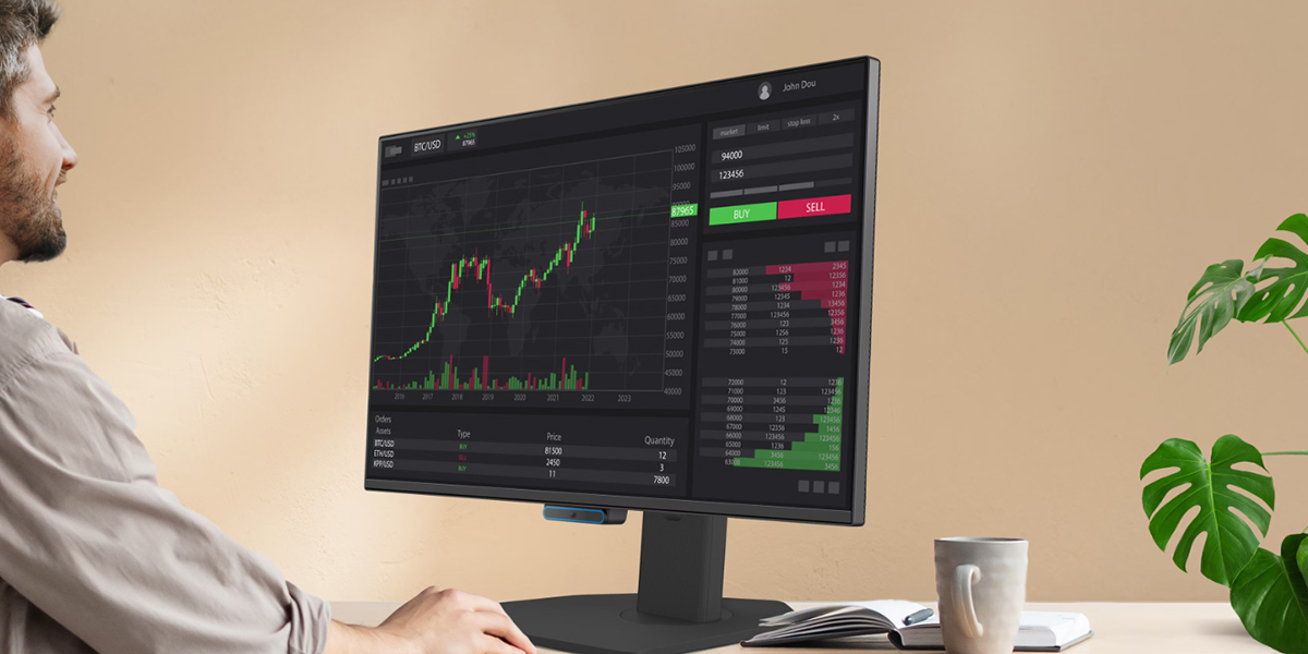 BenQ GW2490C IPS panel ve 4 kenarlı ultra ince çerçeve