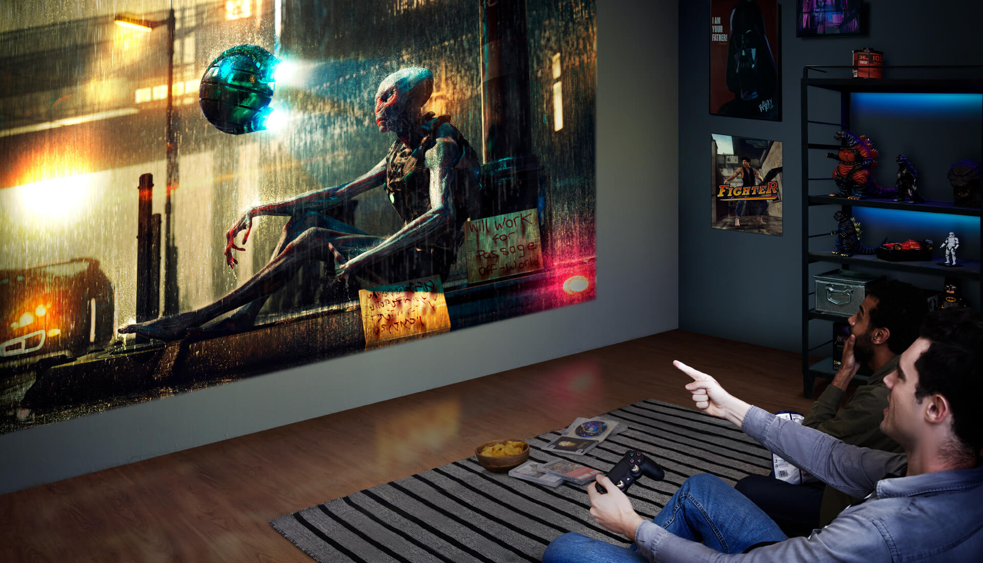 4K HDR Projektör